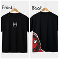 Fancy Spider back view man Black T-shirt