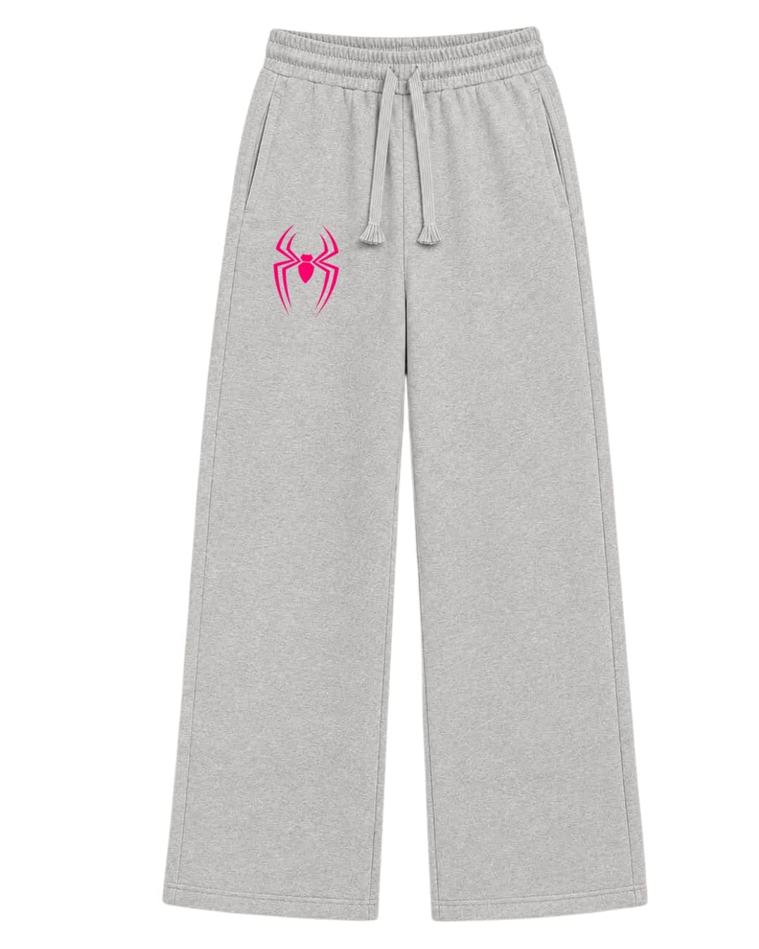 Spider man Grey/P Wide leg Pants