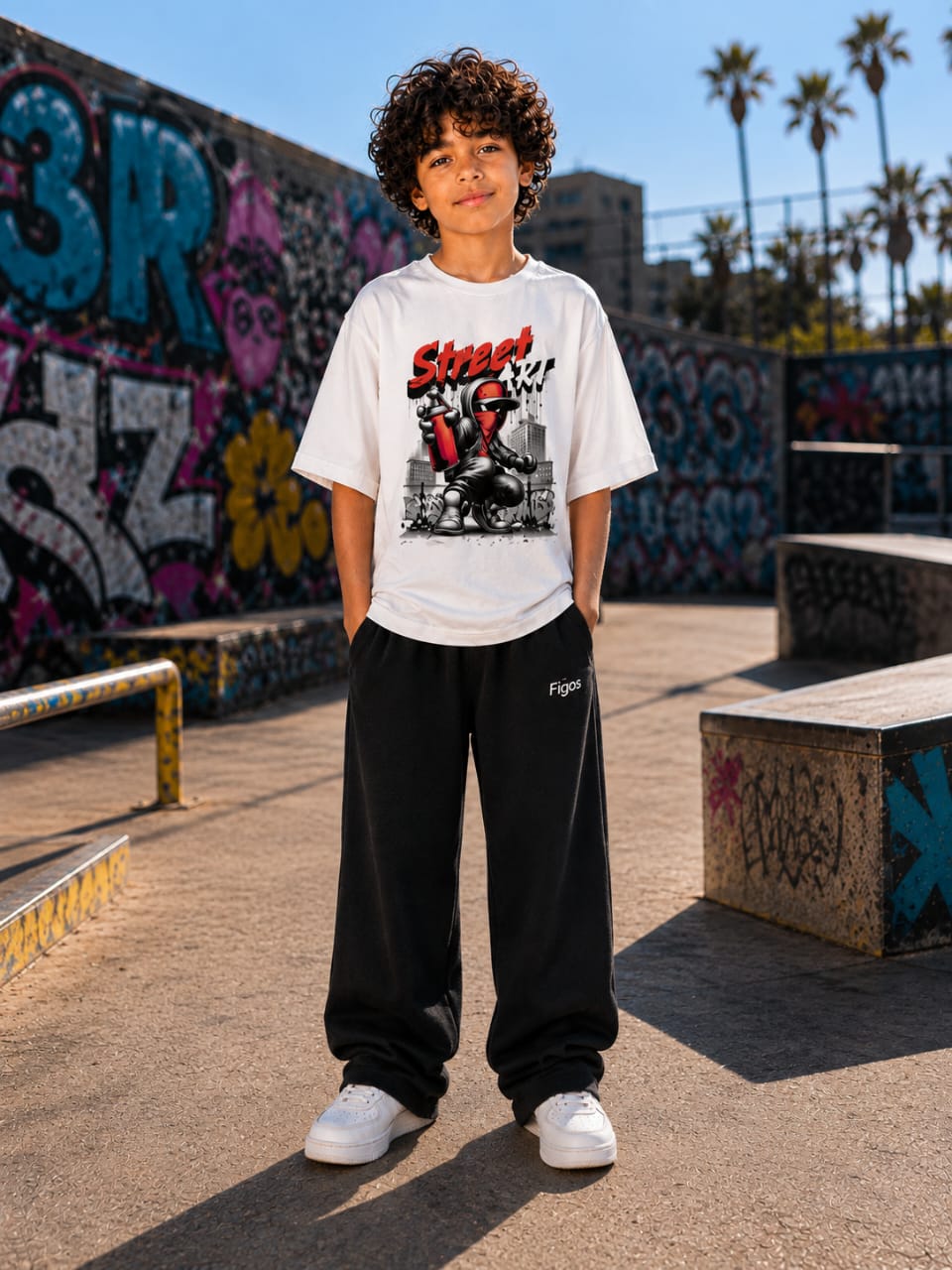 Street Art Over sized T-shirt