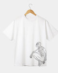 Sneaky Spider Men White T-shirt