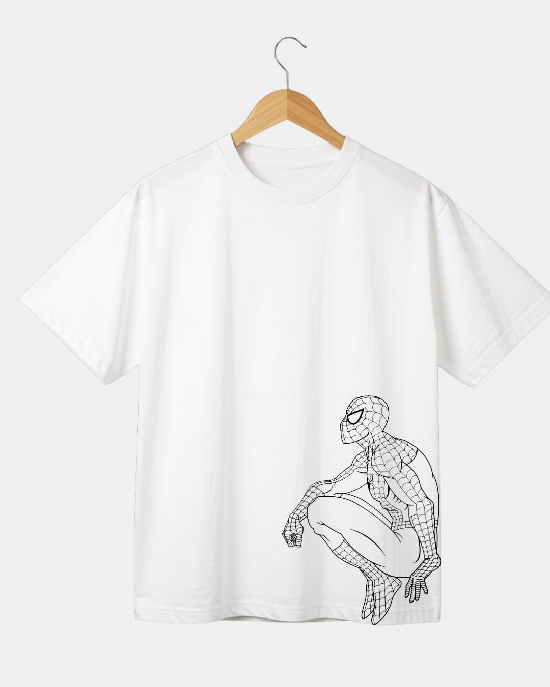 Sneaky Spider White T-shirt