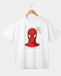 Spider man character White T-shirt