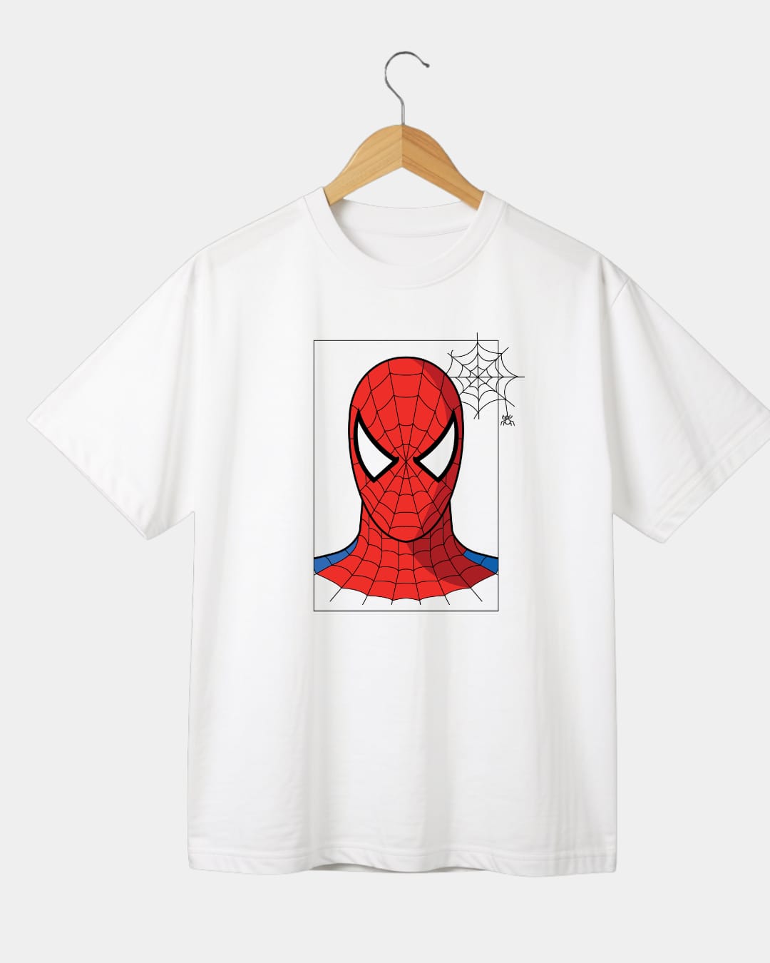 Spider man character White T-shirt