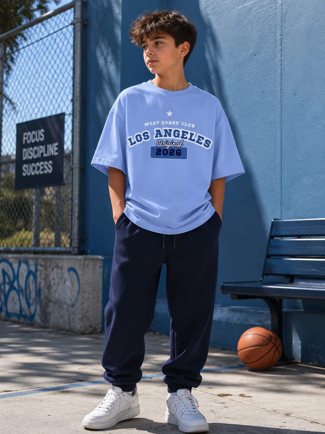 Boys Los Angelis Over sized T-shirt