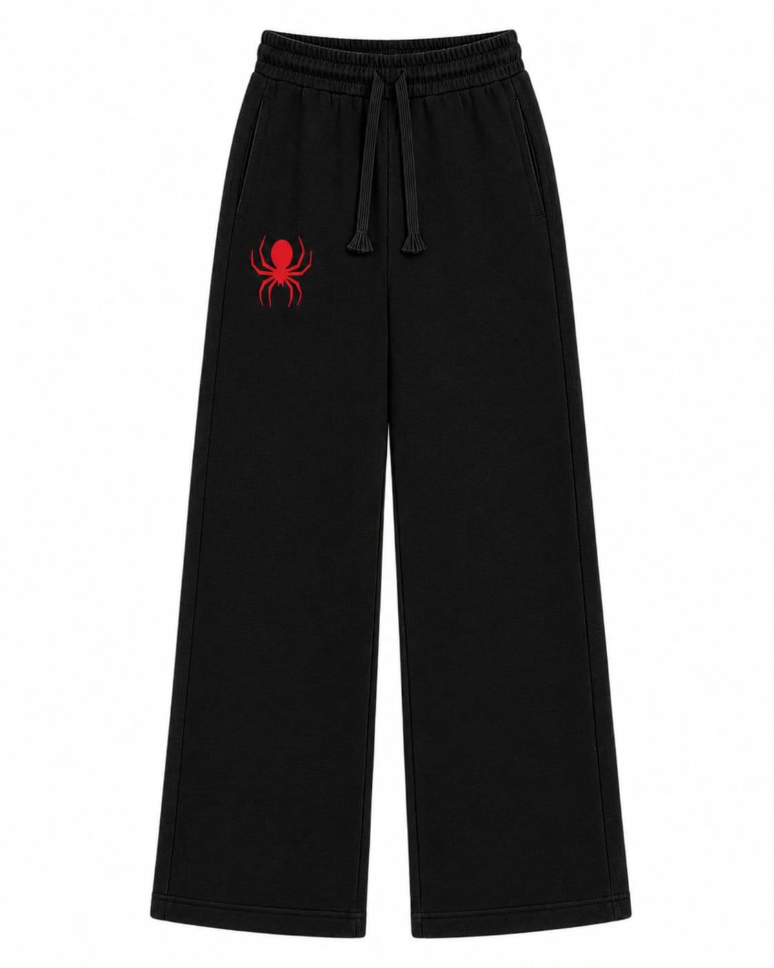Spider man Black/R Wide leg Pants