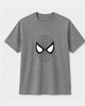 Mask Spider man Grey T-shirt