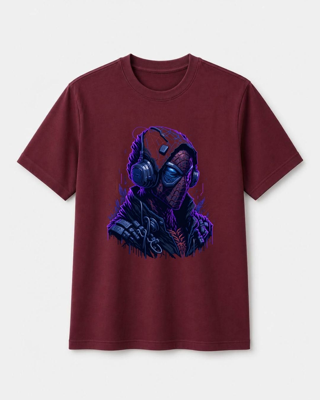 Cool Spider man Grey T-shirt