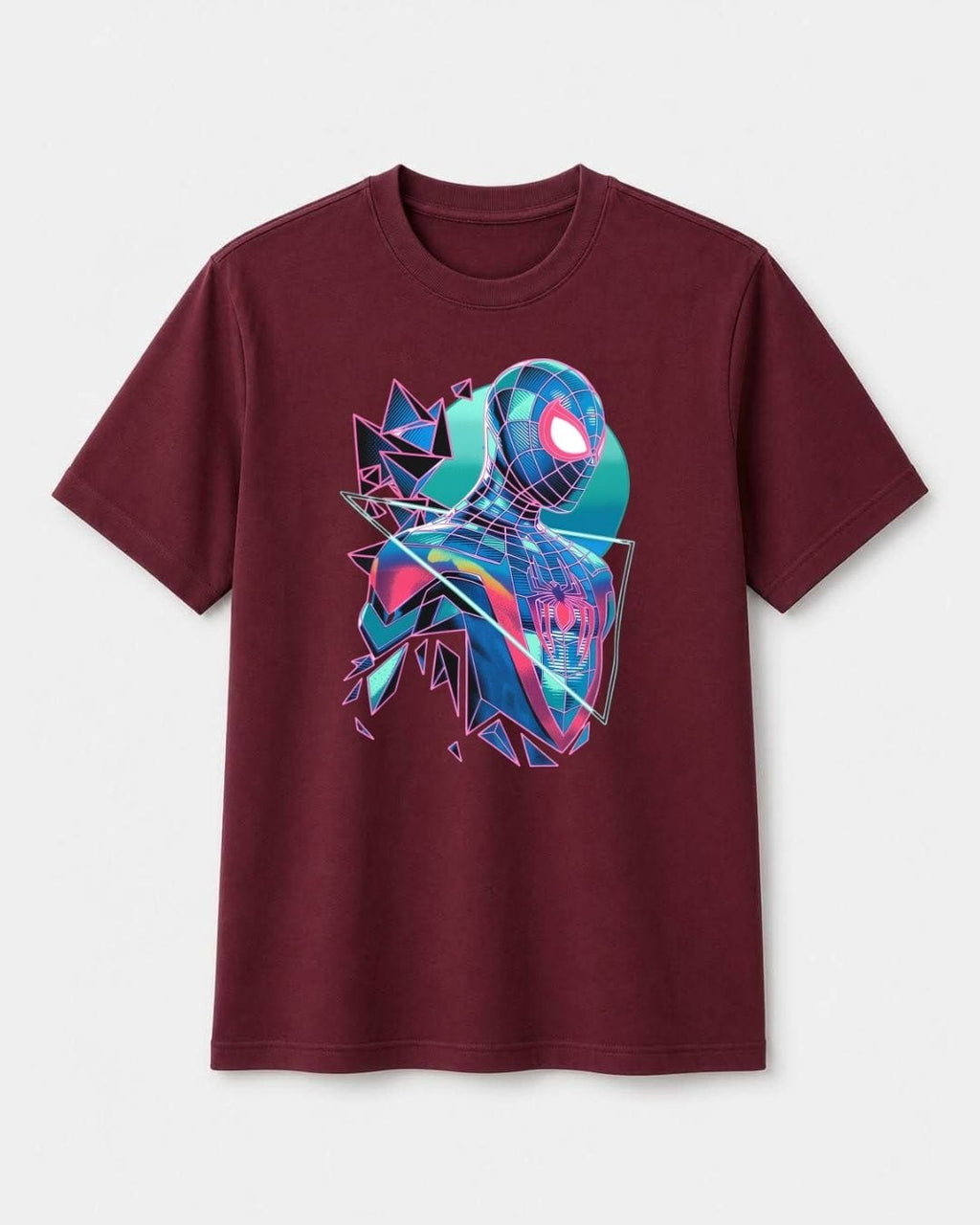 Glitch Spider verse Men T-shirt