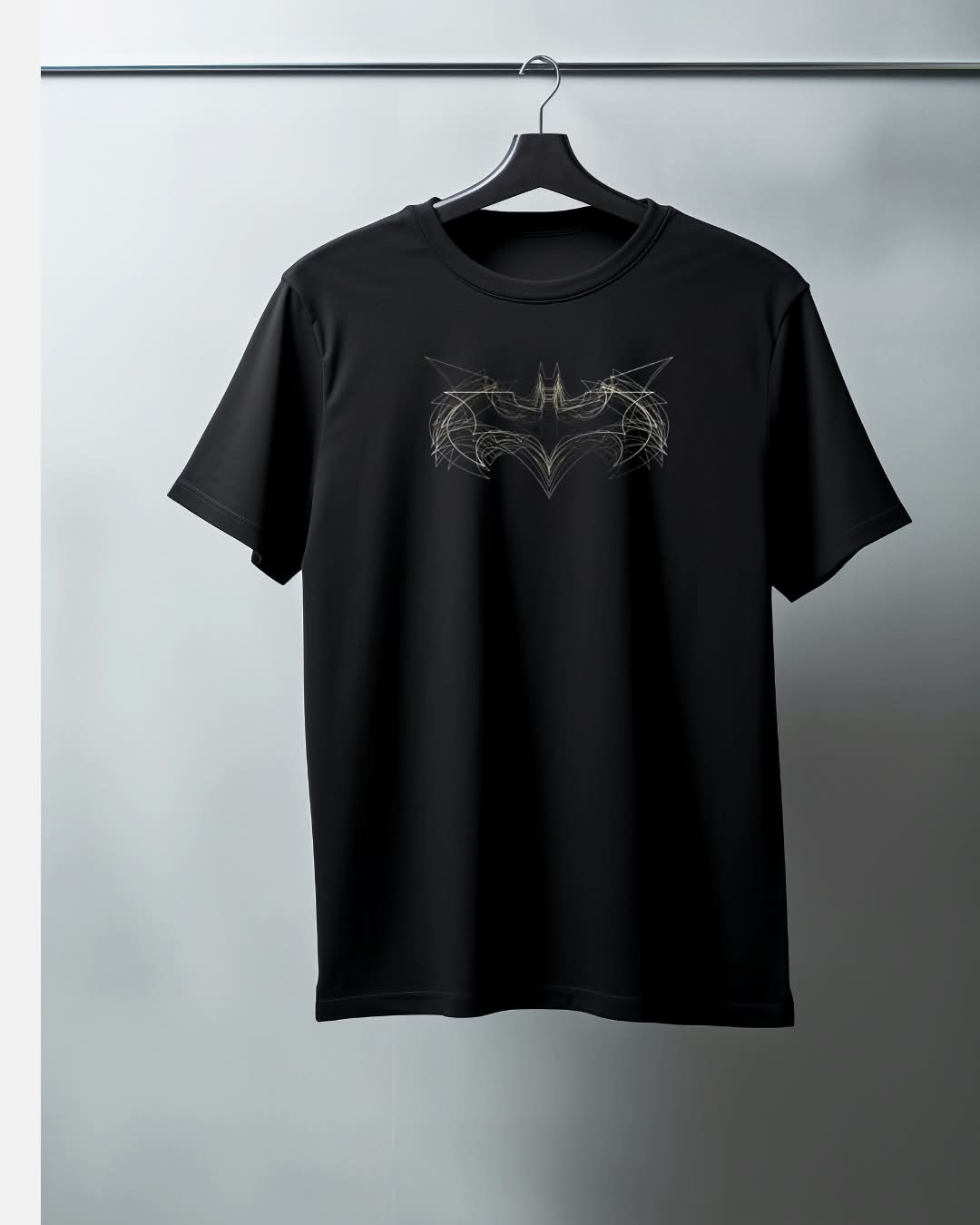 Scribbled Batman Men T-shirt